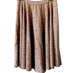 Circular Satin Skirt